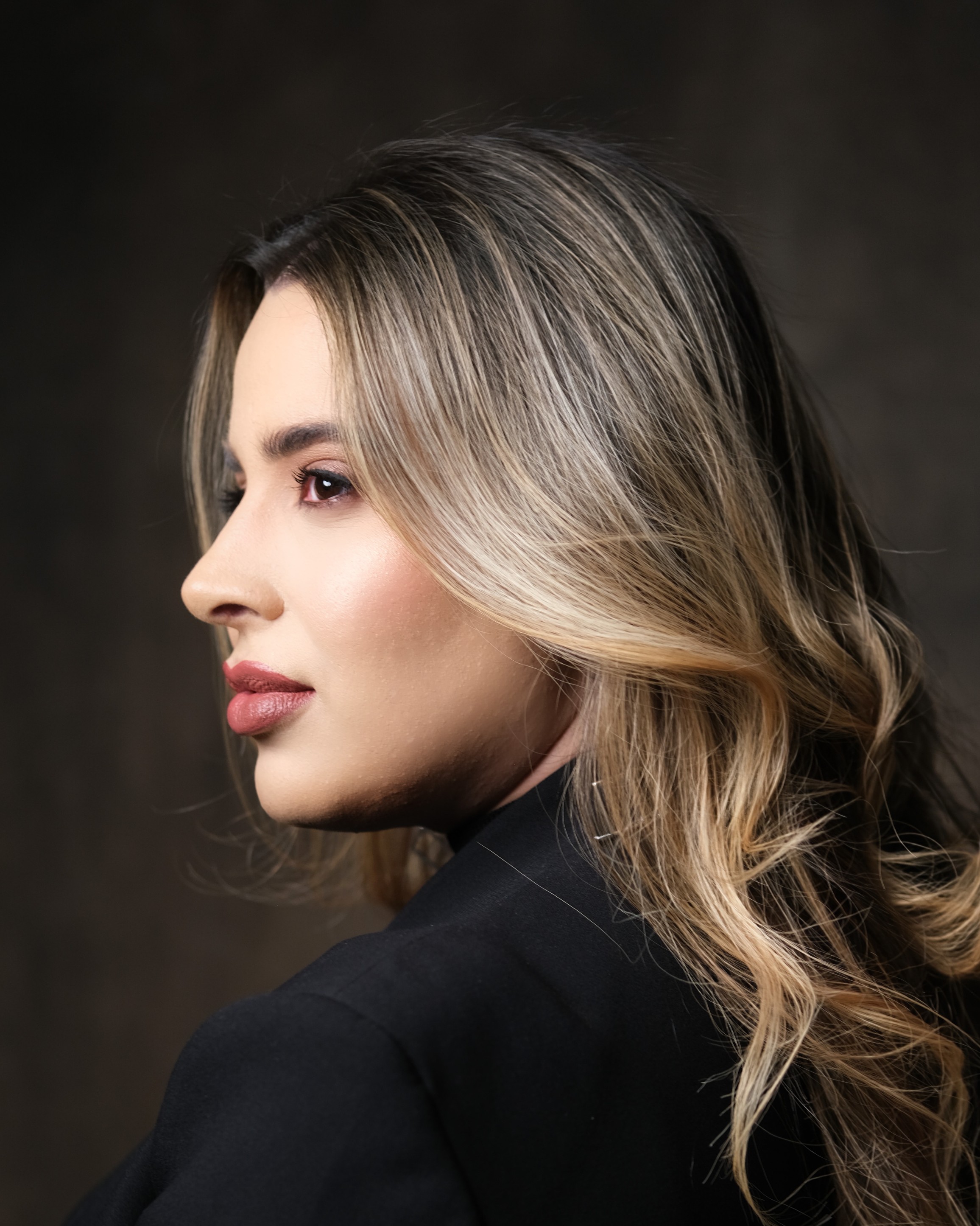 Amanda Mecenas em sessão de fotos